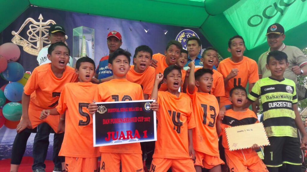 Riks Sayati jadi Jawara Sepakbola Danpussenarhanud