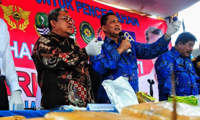 36 Kilogram Sabu Dimusnahkan