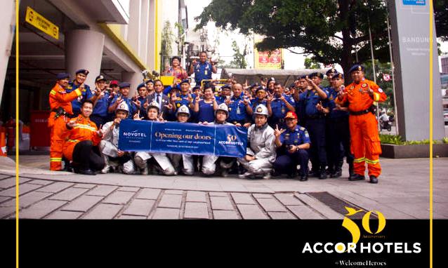 Novotel Bandung Buka Pintu Bagi ‘Pahlawan’