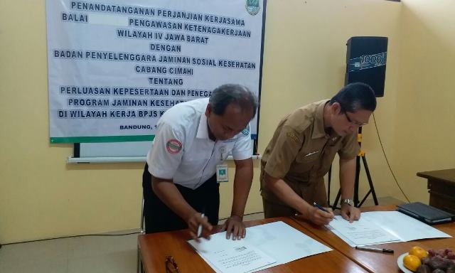 Beri Kemudahan bagi Pekerja, BPJS Kesehatan Cabang Cimahi Jalin Kerjasama dengan BPPK Wil IV Jawa Barat Beri Kemudahan bagi Pekerja, BPJS Kesehatan Cabang Cimahi Jalin Kerjasama dengan BPPK Wil IV Jawa Barat