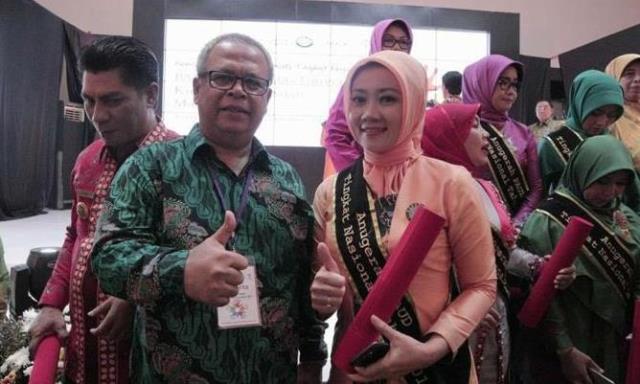 Bandung Sabet Anugerah Bunda Paud Nasional bunda PUD- disdik