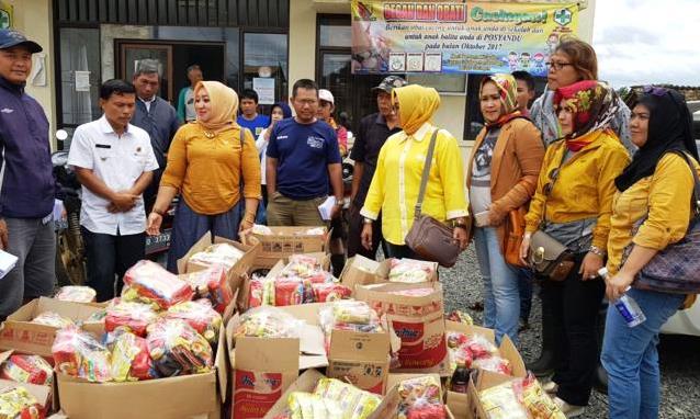 Berikan Perhatian Kepada Korban Banjir
