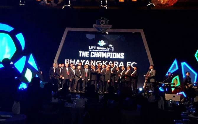 Ini Daftar Lengkap Peraih Penghargaan di Liga 1 2017