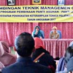 Adakan Bimtek untuk Pengelolaan Panti