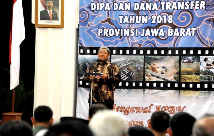 DIPA Jabar 2018 Tembus Rp 110 T