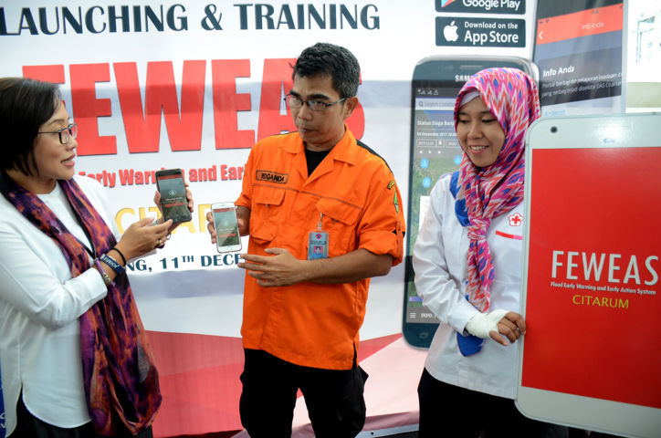 FEWEAS Diklaim Aplikasi Risiko Banjir Citarum