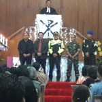 Dibonceng Kapolres Ajay Pantau Keamanan Gereja