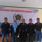Konferensi PWI Kabupaten Bandung Kukuhkan Rahmat Sudarmaji Sebagai Ketua periode 2017 2020