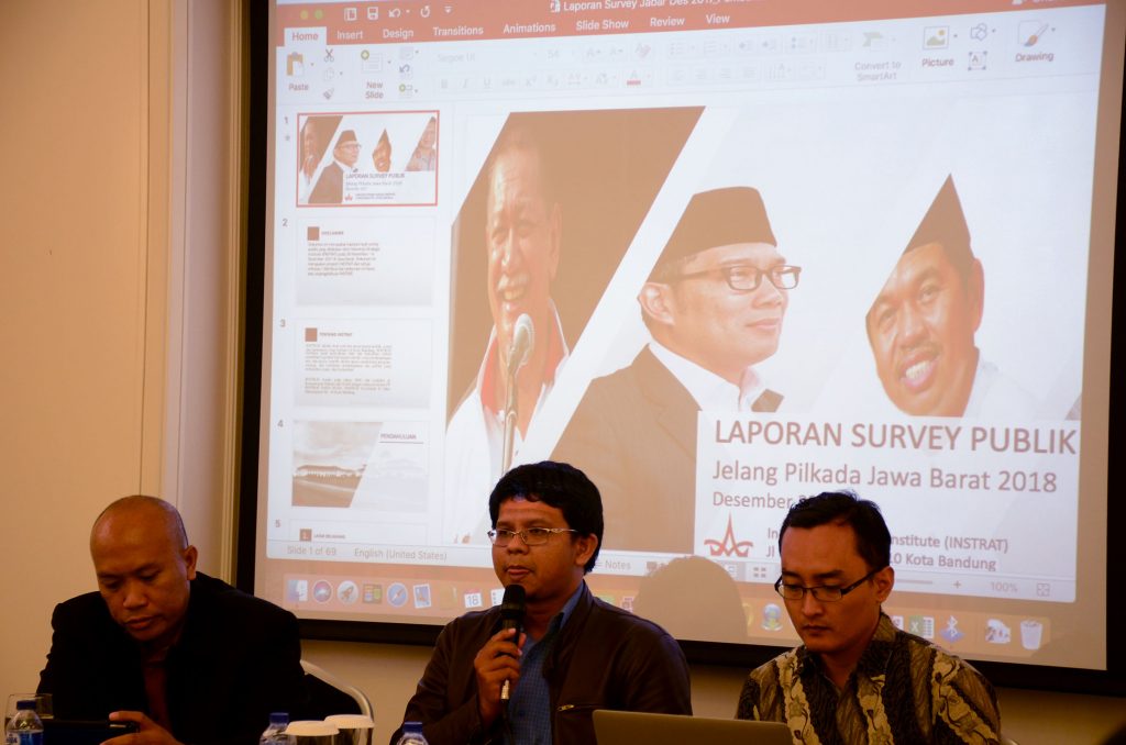 [PILGUB JABAR] Survey Instrat RK Masih Teratas