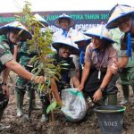 Jaga Kelestarian, Kodiklat Tanam 1.800 Pohon