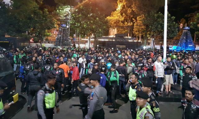 Tusuk Driver Gojek Gara-gara Parkir