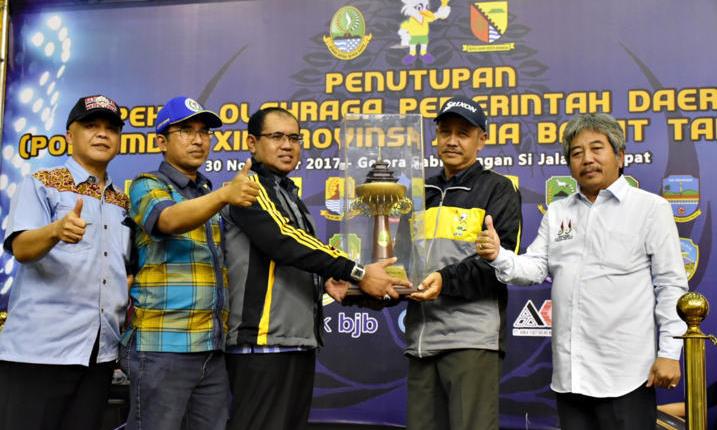 Hebat, Kabupaten Bandung Juara Umum Porpemda ke XIII-2017 Hebat, Kabupaten Bandung Juara Umum Porpemda ke XIII-2017
