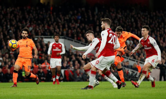 Hasil Arsenal vs Liverpool Ditentukan Lewat Drama 388 Detik