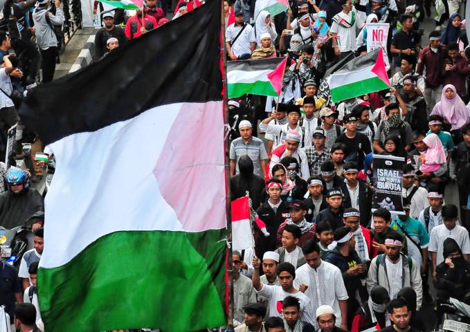 Warga Kota Bandung Dukung Palestina