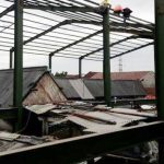 Disdagkoperin Tidak Becus Pasang Atap Pasar