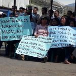 Puluhan Karyawan PT Mewah Niaga Jaya Ngaku di PHK Sepihak