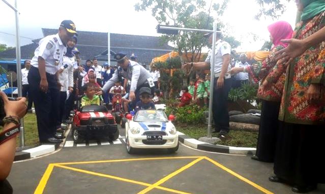 Taman Pacan Tells untuk Edukasi Berlalu Lintas