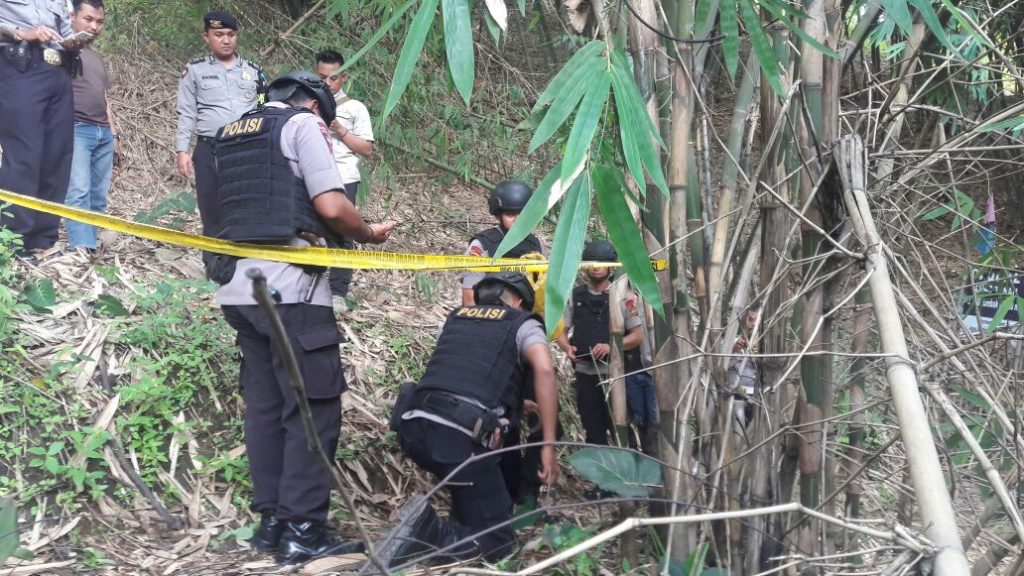 Jimbom Amankan Granat Nanas yang Ditemukan Warga Jimbom Amankan Granat Nanas yang Ditemukan Warga