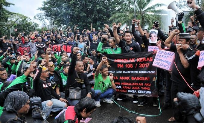 Sebanyak 25 Ribu Driver Dipastikan Menganggur