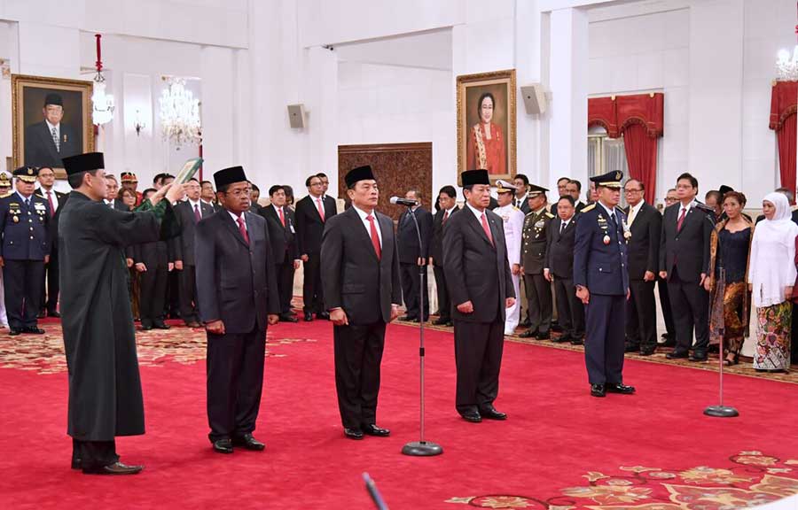 Idrus Marham Dilantik sebagai Menteri Sosial