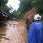 Imbas Longsor Cimaung, Akses Jalan Terputus