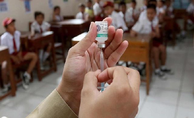 imunisasi untuk mengantisipasi tertular Difteri.