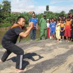 Kang Hasan Unjuk Jurus Pencak Silat
