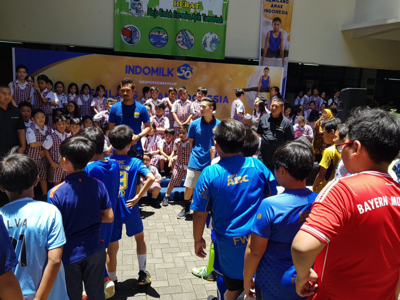 Indomilk Beri Inspirasi Anak Indonesia Capai Gemilang