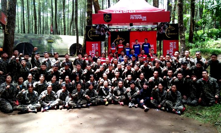 Painball Tutup Outbound PB Djarum, Ajak Makin Disiplin