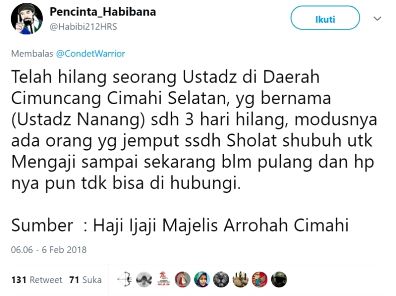 Penyebar Hoax Ustd Nanang, Minta Maaf Penyebar Hoax Ustd Nanang, Minta Maaf