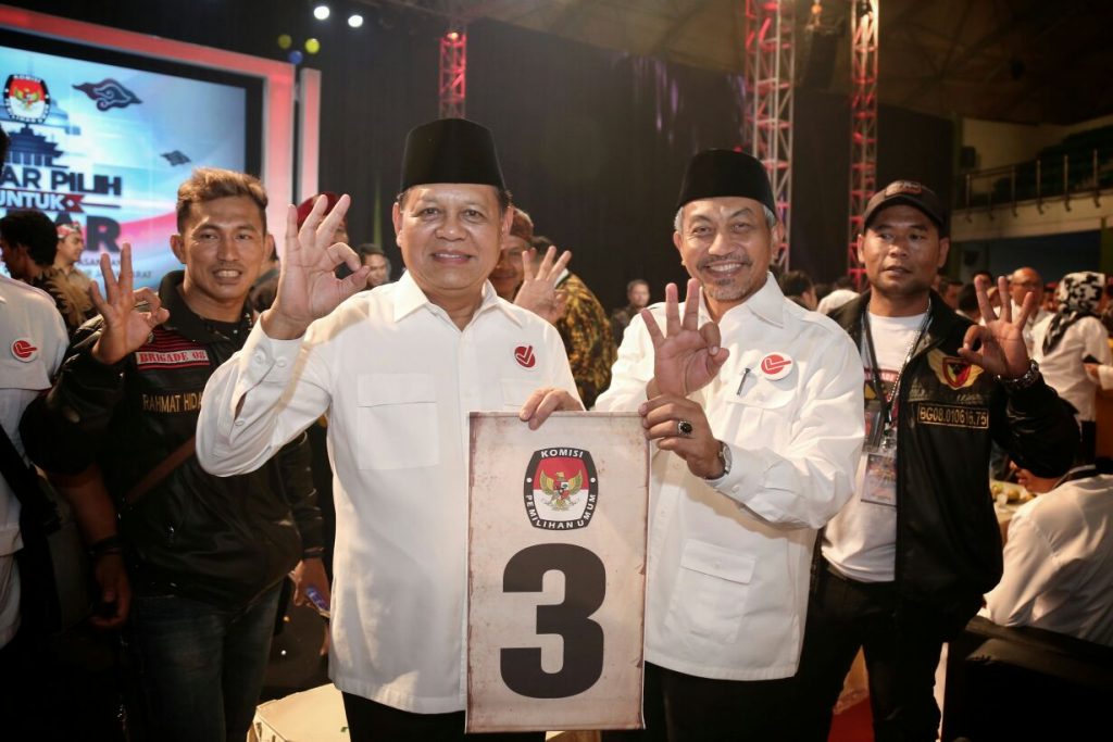 Sudrajat: “Nomor tiga itu artinya ‘inspiratif’”