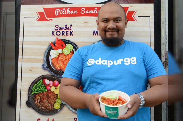 Sambal Ayam Geprek GG Menggugah Selera