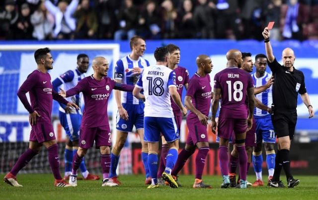 Dikalahkan Wigan, Man City Tersingkir dari Piala FA