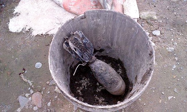 Benda Mirip Mortir Ditemukan di Lembang