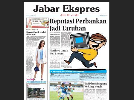 e-Paper Jabar Ekspres Edisi 19 Maret 2018