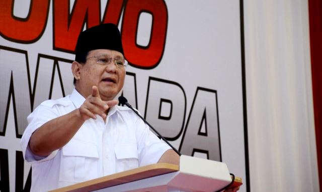 SDA Dikeruk, Prabowo Tidak Salahkan Asing