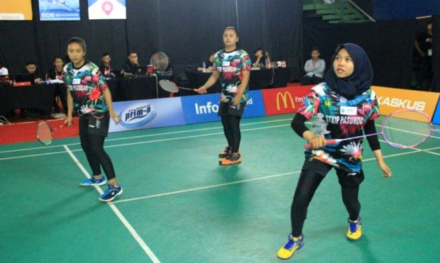 Putri UPI Tampil Gemilang