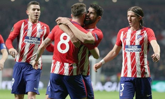 Atletico Madrid Menang Telak Atas Lokomotiv Moskow