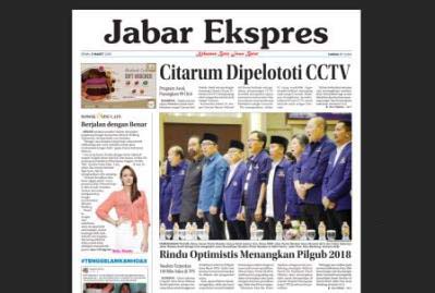 e-Paper Jabar Ekspres Edisi 5 Maret 2018