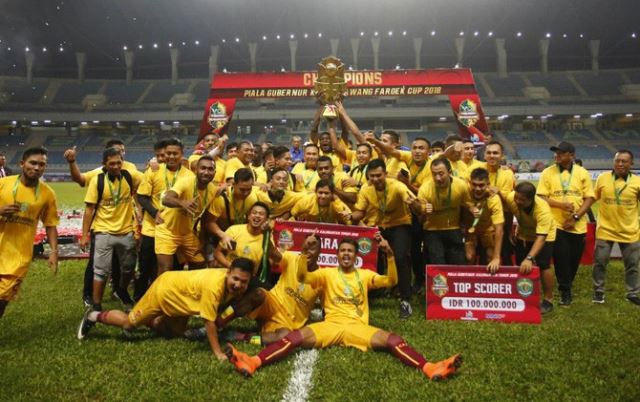 Sriwijaya FC Juarai Turnamen Piala Gubernur Kaltim 2018 Sriwijaya FC Juarai Turnamen Piala Gubernur Kaltim 2018