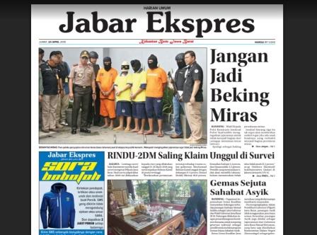 e-Paper Jabar Ekspres Edisi 20 April 2018