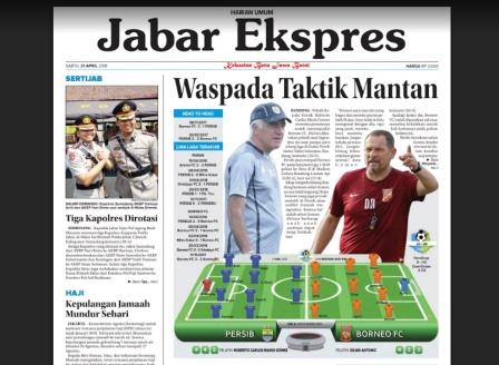 e-Paper Jabar Ekspres Edisi 21 April 2018