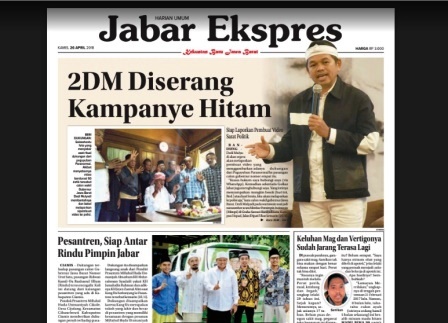 e-Paper Jabar Ekspres Edisi 26 April 2018