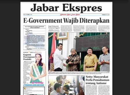 e-Paper Jabar Ekspres Edisi 4 April 2018