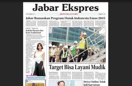 e-Paper Jabar Ekspres Edisi 5 April 2018