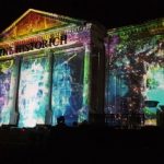 Gelar Video Maping di Gedung Historic