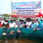 Kementerian KKP Luncurkan Nila Biofolk di Sukabumi