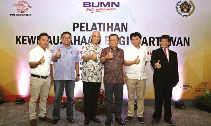 PT Pos Indonesia Latih Wartawan Berwirausaha