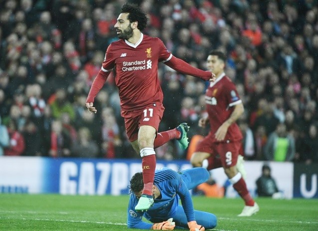 Tridente Liverpool Taklukan Roma dengan 5 Gol