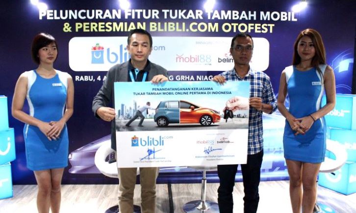 Blibli.com Layani Tukar Tambah Mobil